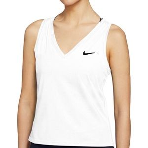 Nike Court Dri-FIT Victory Tank Top - White S
